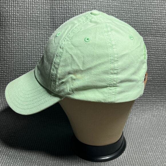 Southern Tide Mini Skipjack Leather Strap Baseball Cap Mens One Size Green - Picture 7 of 7